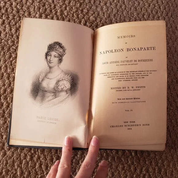 1891 Memoirs of Napoleon Bonaparte Vol IV illustrated antique hardcover book - Picture 6 of 8